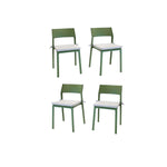 Nardi Trill II Outdoor Dining Side Chair - Set of 4 - Agave
