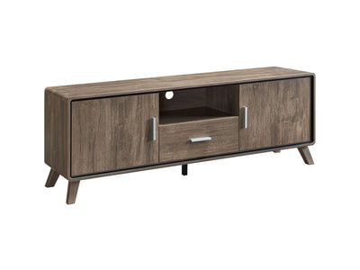 Alessia 60" TV Stand - Walnut Brown