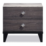 Amber 5-Piece Queen Bedroom Package - Grey, Black