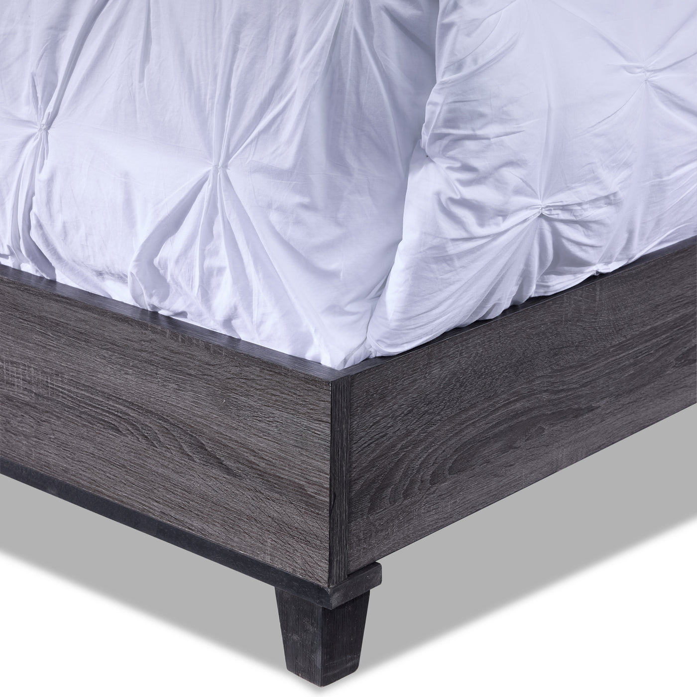 Amber 5-Piece Queen Bedroom Package - Grey, Black