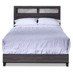 Amber 5-Piece Queen Bedroom Package - Grey, Black