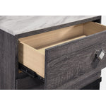 Amber 5-Piece Queen Bedroom Package - Grey, Black