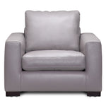 Anderson Leather Chair - Ash
