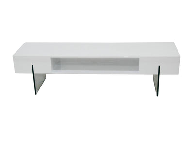 Arielle 59" TV Stand - White