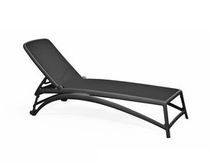 Nardi Atlantico Outdoor Chaise Lounger - Black (Set of 2)