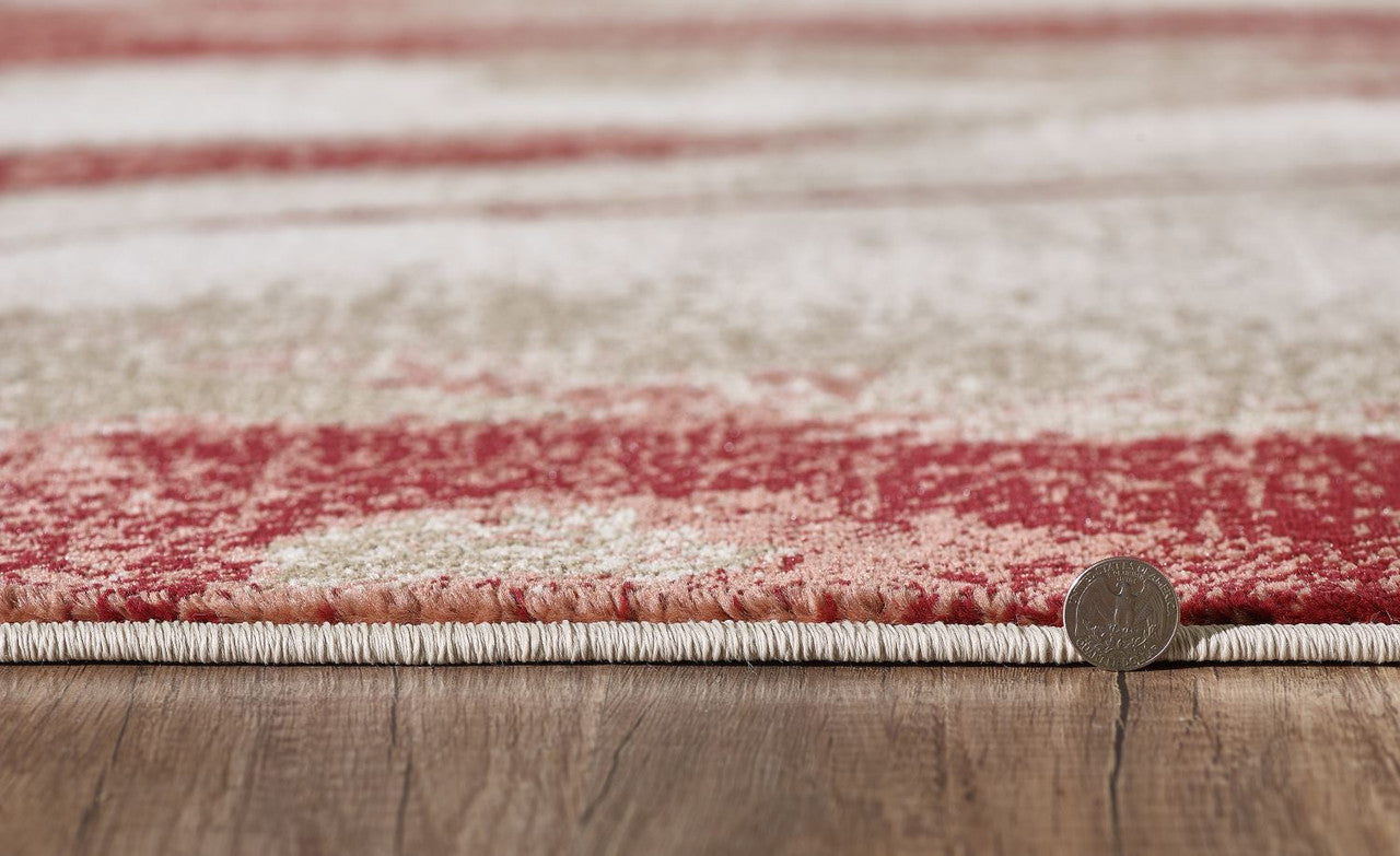 Camlann V Area Rug - 7'10" x 9'10" - Ivory/Brown