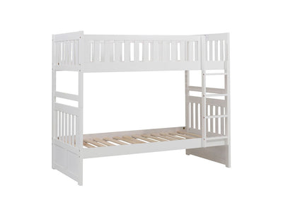 Galen Twin over Twin Bunk Bed - White