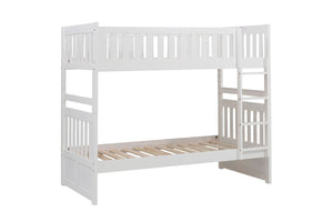 Galen Twin over Twin Bunk Bed - White