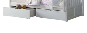 Malorie Bunk Bed Drawers - White