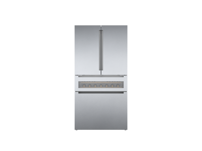 Bosch Stainless Steel Counter Depth French Door Refrigerator with Wine Drawer (21.2 Cu.Ft) - B36CL81ENG