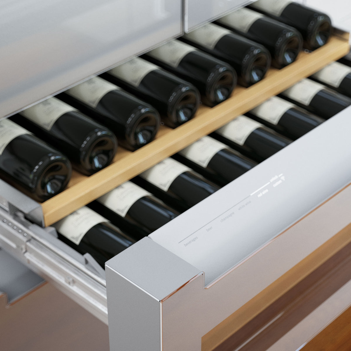 Bosch Stainless Steel Counter Depth French Door Refrigerator with Wine