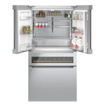 Bosch Stainless Steel Counter Depth French Door Refrigerator with Wine Drawer (21.2 Cu.Ft) - B36CL81ENG