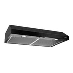 Broan Black 30" 300 Max CFM Under-the-Cabinet Range Hood - BCS330BLC