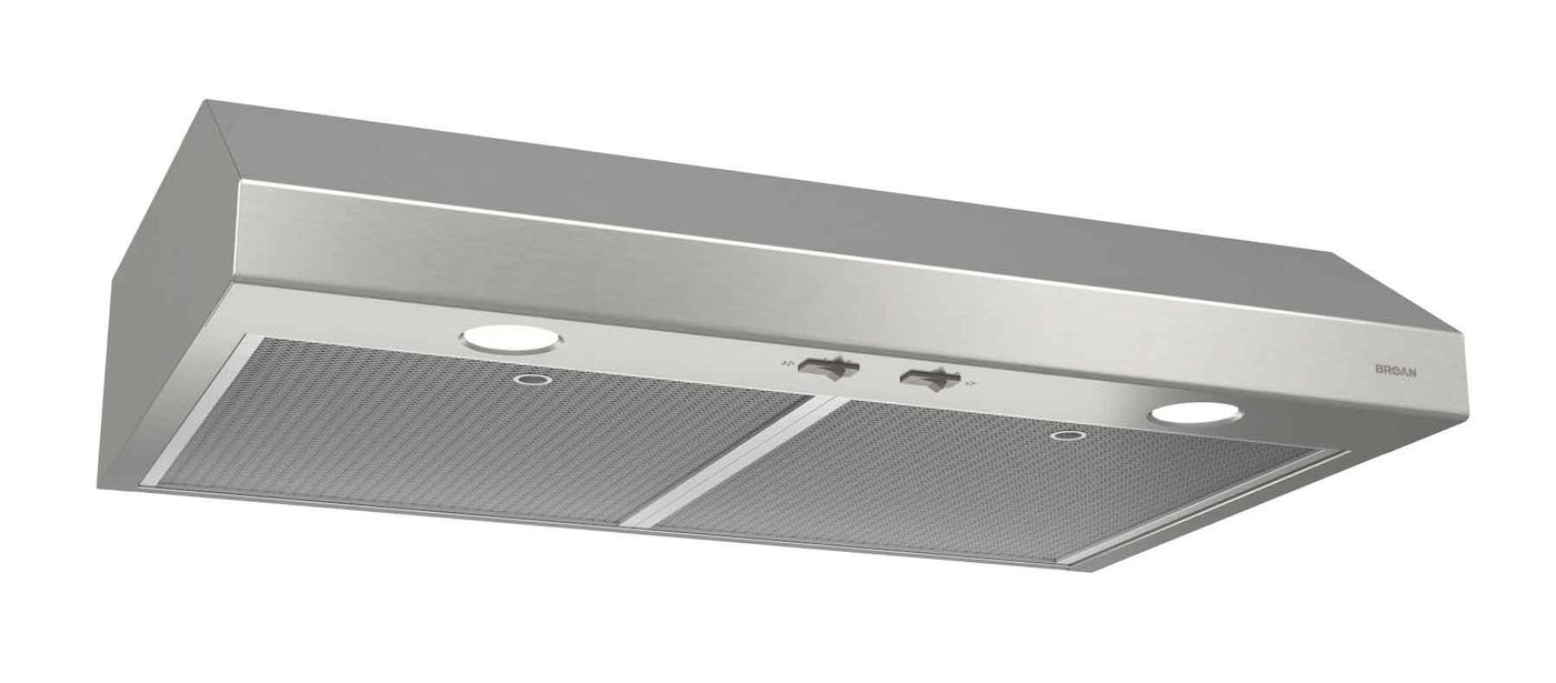 Broan Stainless Steel 24" 300 Max CFM Under-the-Cabinet Range Hood - BCS324SSC