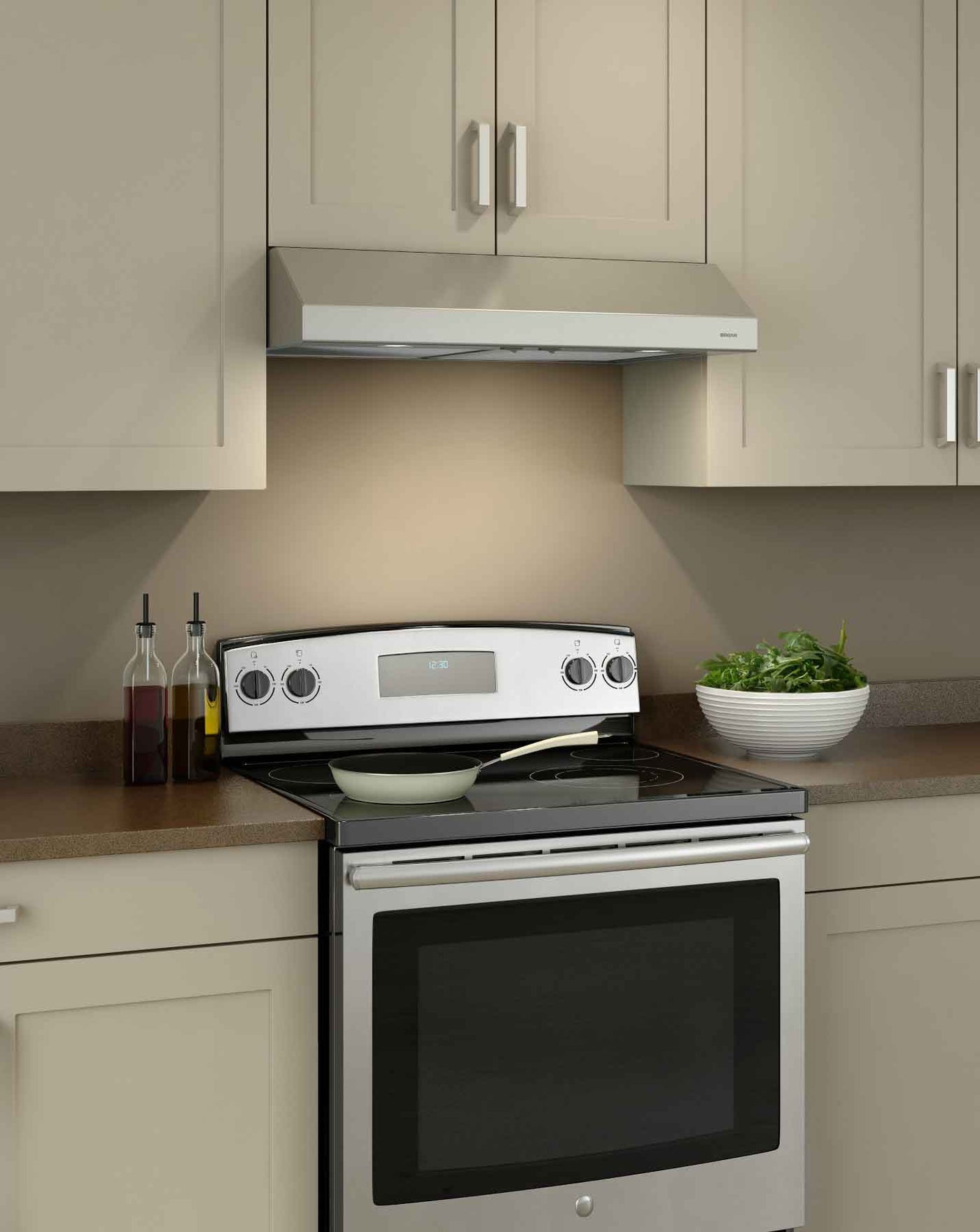 Broan Stainless Steel 30" 300 CFM Max Under-the-Cabinet Range Hood - BCS330SSC