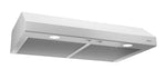 Broan White 24" 300 Max CFM Under-the-Cabinet Range Hood - BCS324WWC