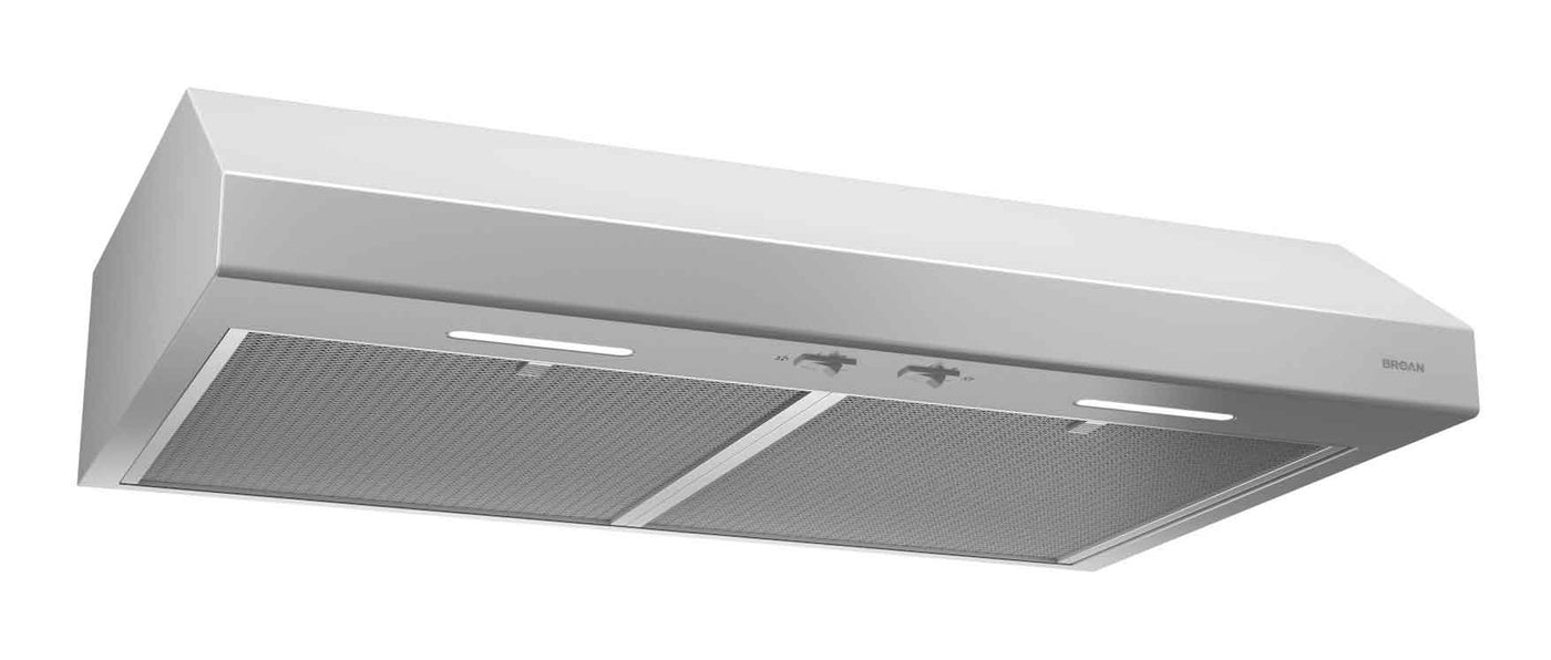 Broan White 30" 300 CFM Under-the-Cabinet Range Hood - BCSEK130WW