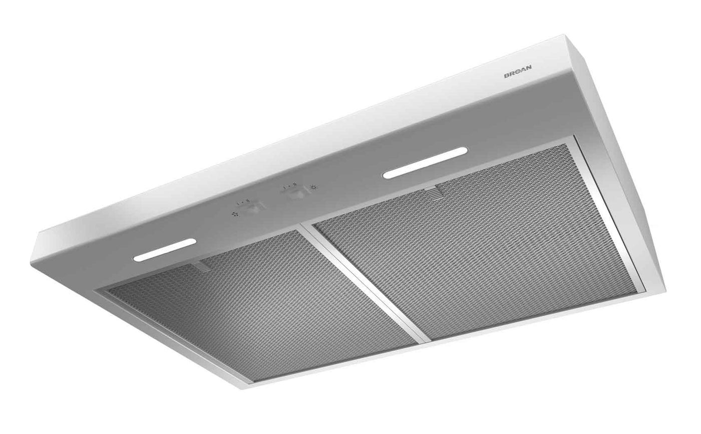 Broan White 30" 300 CFM Under-the-Cabinet Range Hood - BCSEK130WW