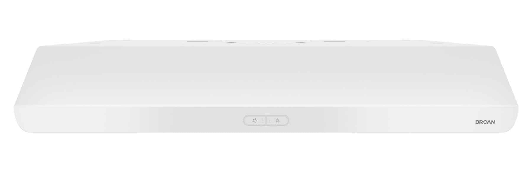 Broan White 30" 375 Max CFM Under-the-Cabinet Range Hood - BKDD130WW