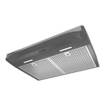 Broan Black Stainless Steel 30" 300 CFM Under-the-Cabinet Range Hood - BQDD130BLS