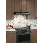 Broan Black Stainless Steel 30" 300 CFM Under-the-Cabinet Range Hood - BQDD130BLS