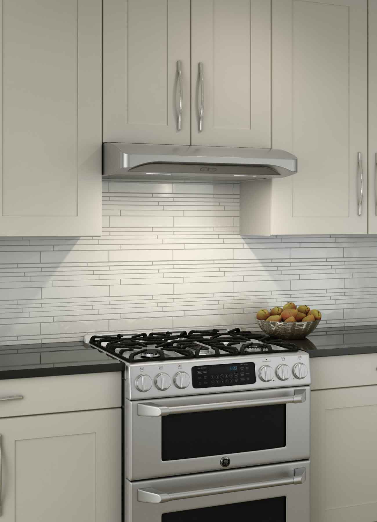 Broan Stainless Steel 30" 300 CFM Under-the-Cabinet Range Hood - BQDD130SS