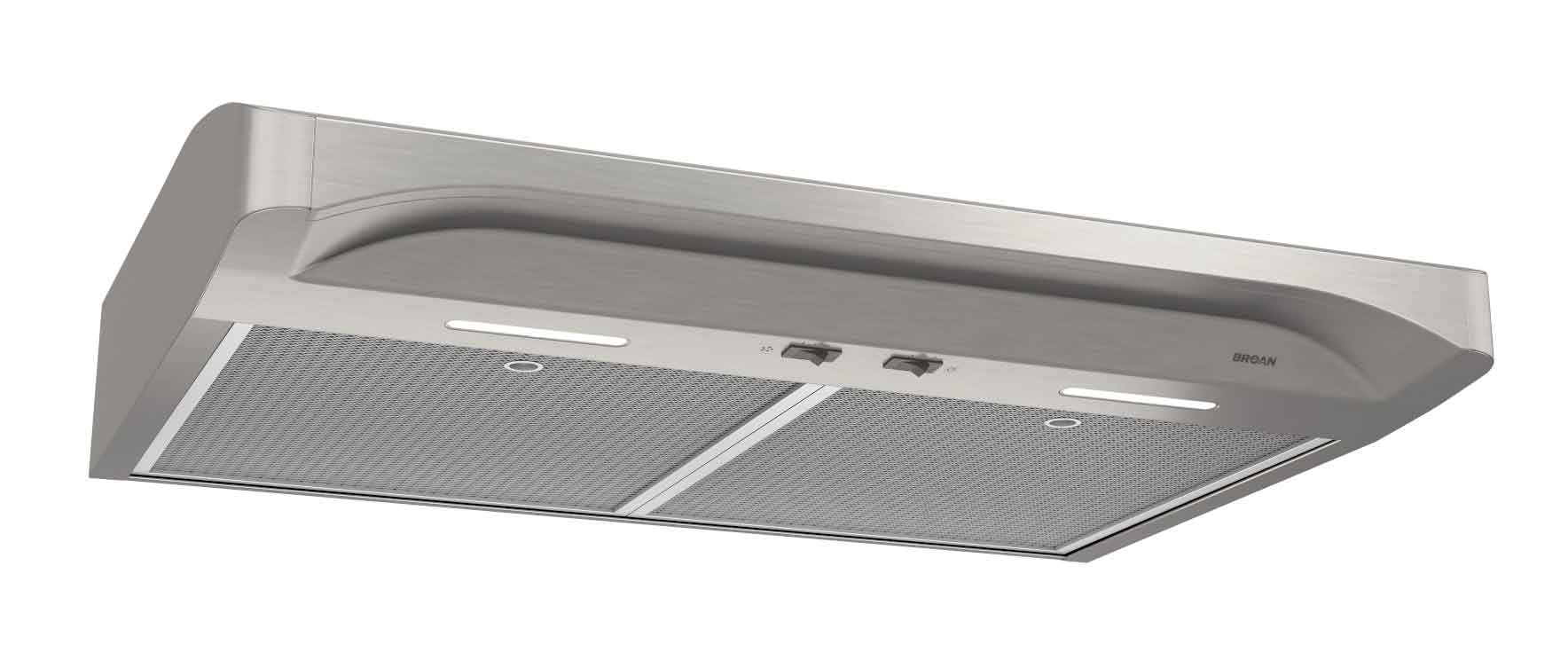 Broan Stainless Steel 30" 250 CFM Under-the-Cabinet Range Hood - BQSEN130SS