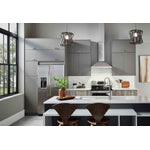 Broan Stainless Steel 24" 450 CFM Designer Pyramidal Chimney Hood - BWP1244SS