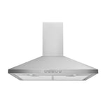 Broan Stainless Steel 24" 450 CFM Designer Pyramidal Chimney Hood - BWP1244SS