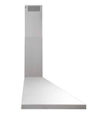 Broan Stainless Steel 24" 450 CFM Designer Pyramidal Chimney Hood - BWP1244SS