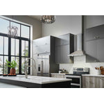 Broan Stainless Steel 24" 450 CFM Designer Pyramidal Chimney Hood - BWP1244SS