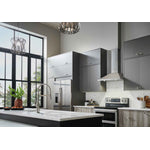 Broan Stainless Steel 30" 450 CFM Designer Pyramidal Chimney Hood - BWP1304SS