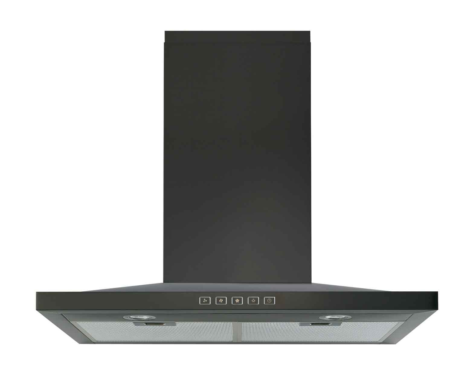 Broan Black Stainless Steel 30" 450 CFM Designer Chimney Range Hood - BWS1304BLS