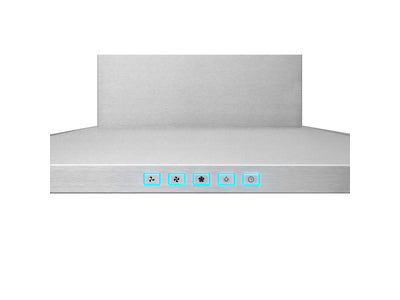 Broan Stainless Steel 30" 450 CFM Designer Chimney Range Hood - BWS1304SS