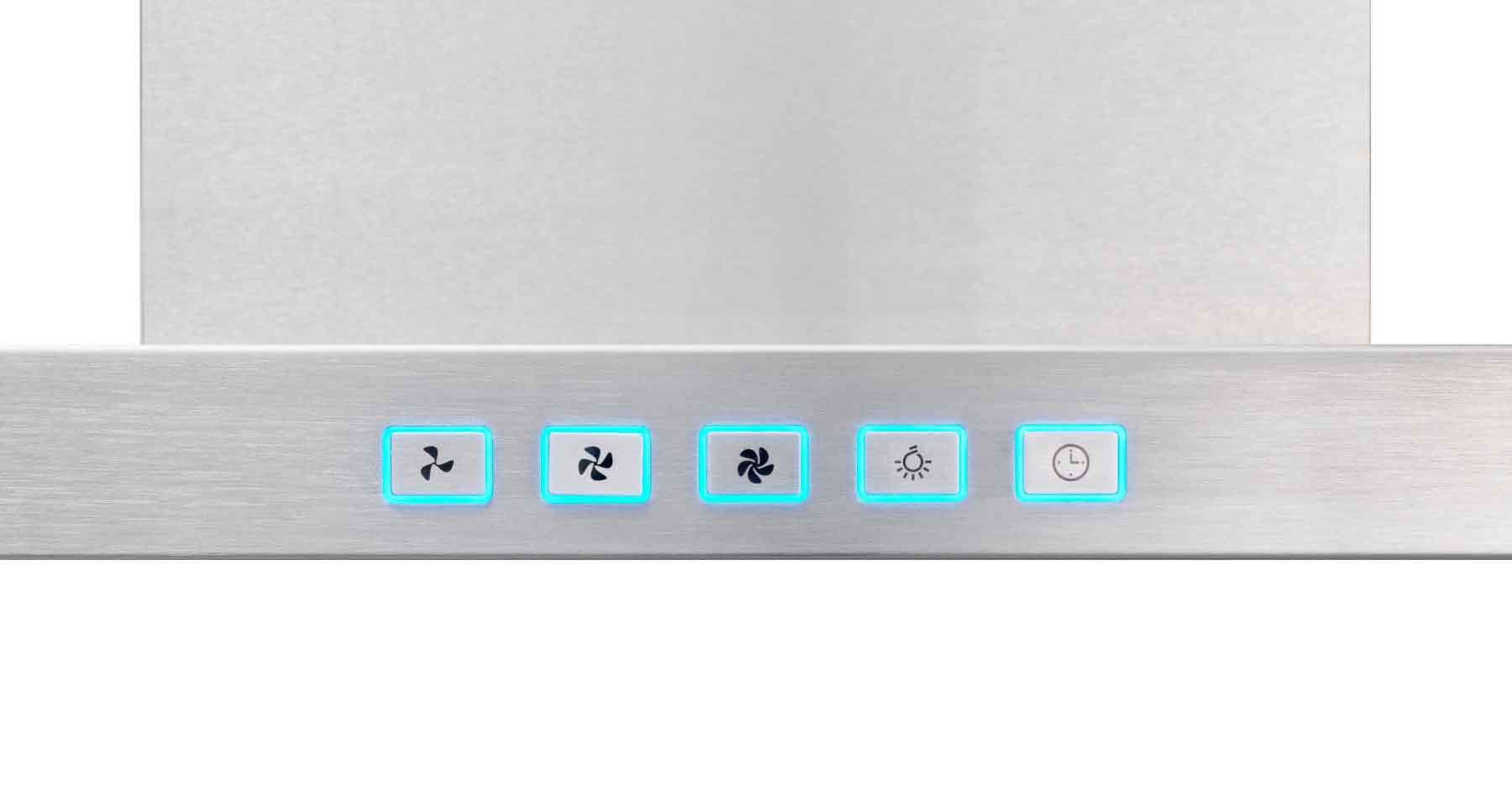 Broan Stainless Steel 30" 450 CFM Designer Chimney Range Hood - BWT1304SS