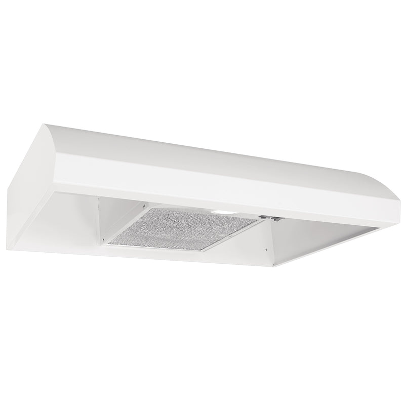 GE BXT130WWC Range Hood 30" White 270 Max Cfm 4-Way Convertible Under Cabinet (BXT130WWC)