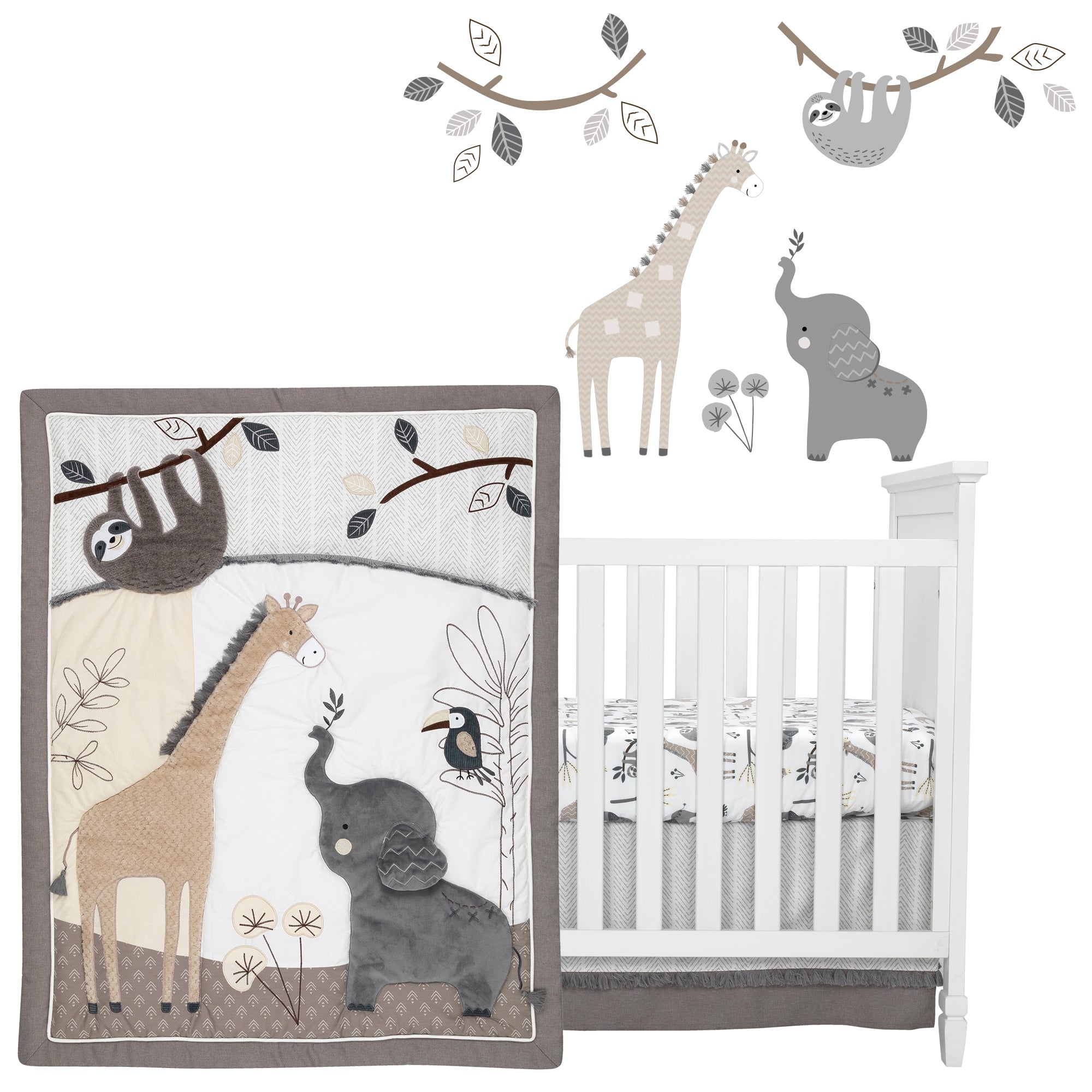 Jungle crib bedding online