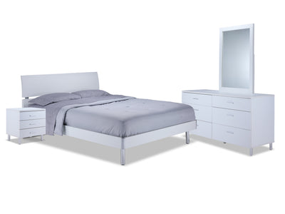 Bellmar 6-Piece Queen Bedroom Package - White
