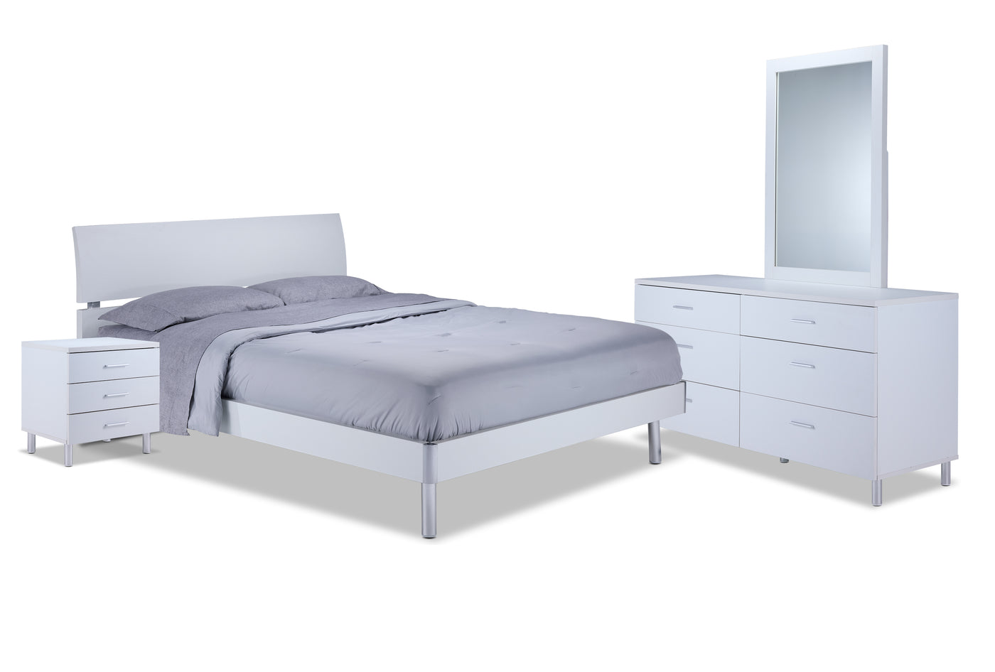 Bellmar 6-Piece Queen Bedroom Package - White