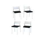 Nardi Trill II Outdoor Dining Side Chair - Set of 4 - Bianco