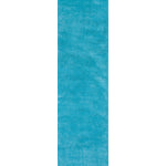 Bahia XIII 2'3" x 7'6" - Highlighter Blue Runner Area Rug