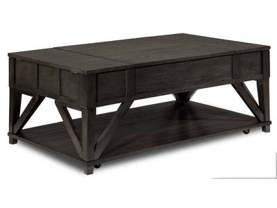 Brandon Lift-Top Coffee Table - African Grey