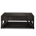 Brandon 48" Lift-Top Coffee Table - African Grey