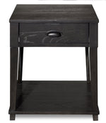 Brandon 24" End Table - African Grey