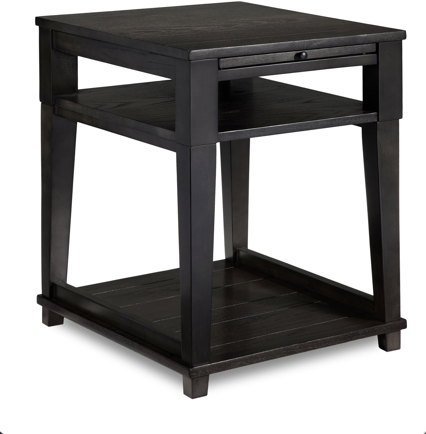 Brandon Chairside Table - African Grey