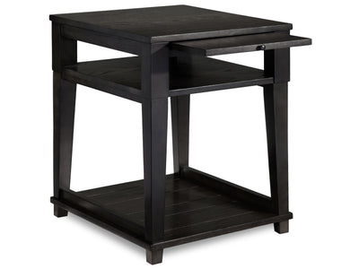 Brandon Chairside Table - African Grey