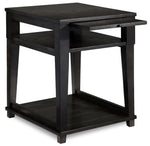 Brandon 22" Chairside Table - African Grey