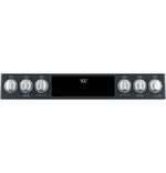 Café™ Matte Black 30" Slide-In Front Control Dual-Fuel Convection Range with Air Fry and Warming Drawer (5.7 CU.Ft) - CC2S900P3MD1