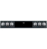 Café™ Matte Black 30" Slide-In Induction Convection Double Oven Range (7.0 Cu.Ft) - CCHS950P3MD1