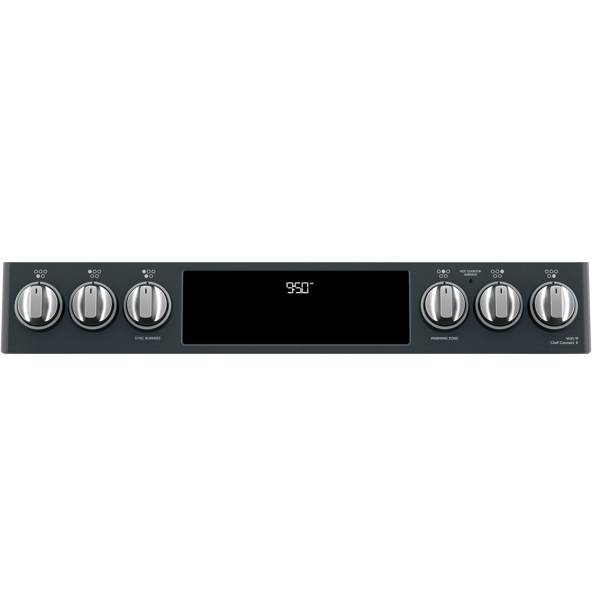 Café™ Matte Black 30" Slide-In Induction Convection Double Oven Range (7.0 Cu.Ft) - CCHS950P3MD1